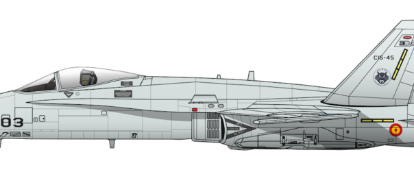 HORNET SPANISH AF 25TH ANNIVERSARY MARKINGS #7293 MODELMAKER F/A-18 EF-18